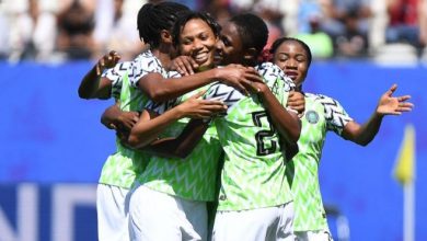 Jubilant...The Super Falcons