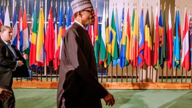 President Buhari at the United Nations