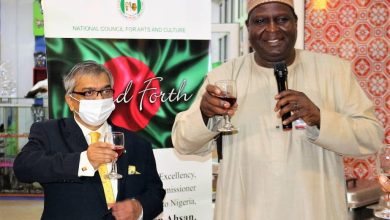 Otunba Olusegun Runsewe a toast to Mr. Md Ahsan
