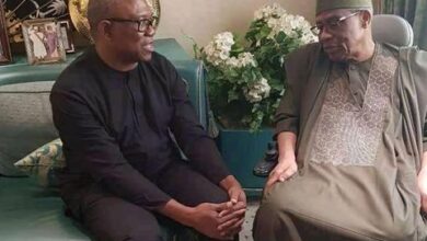Peter Obi with IBB