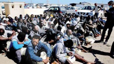 File photo: Some Nigerians stranded in Libya