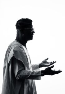 Silhouette of Gov. Babajide Sanwo-Olu