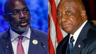 President George Weah and President-elect Joseph Boakai