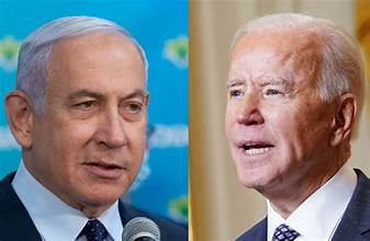 Benjamin Netanyahu and Joe Biden
