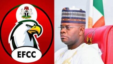 Yahaya Bello and EFCC