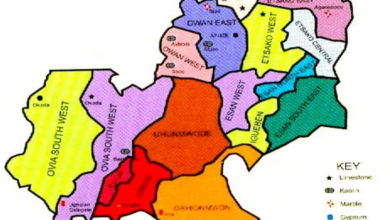 Map of Edo State