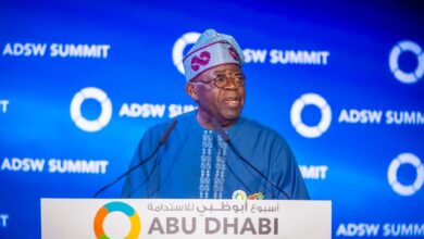 Tinubu at the Abu Dhabi summit