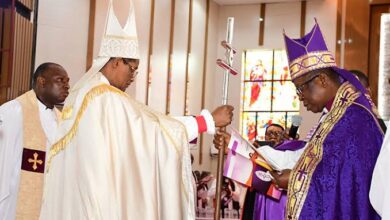 Most Reverend Henry Chukudum Ndukuba during his inauguration as Primate, Church of Nigeria Anglican Communion