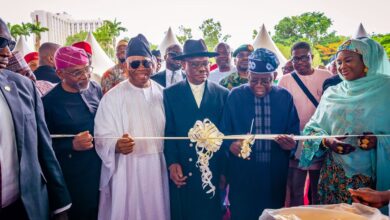 President Tinubu reopening the International Conference Centre