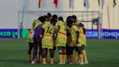 The victorious Ghana's Black Queens