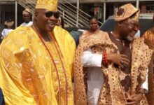 Asiwaju Yinka Fasuyi and Chief Yemi Oyeyemi