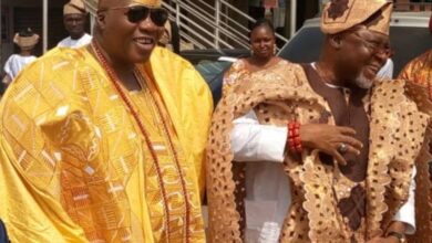 Asiwaju Yinka Fasuyi and Chief Yemi Oyeyemi