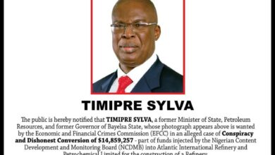 Timipre Sylva declared wanted by EFCC